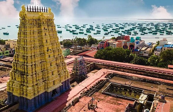 Selva with his taxi for Madurai to Rameshwaram trip